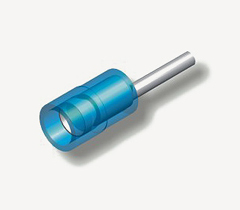 NYLON INSULATED PIN TERMINALS(DOUBLE CRIMP)
